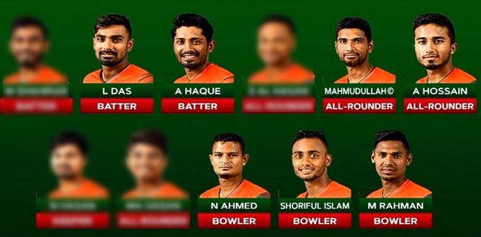 আগামীকাল প্রথম ওয়ানডের জন্য ৪ ব্যাটার, ৩ অলরাউন্ডার ও ৪ বোলার নিয়ে বাংলাদেশের একাদশ ঘোষণা