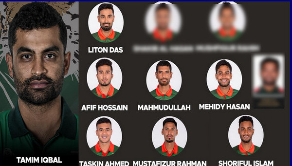 চমক দিয়ে ওয়েস্ট ইন্ডিজের বিপক্ষে প্রথম ওয়ানডের জন্য শক্তিশালী একাদশ ঘোষণা করলো বাংলাদেশ