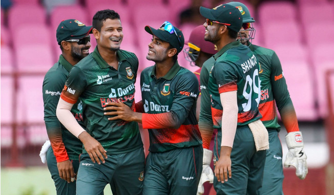 নাসুমের ঘূর্ণিতে দিশেহারা ওয়েস্ট ইন্ডিজের ব্যাটাররা