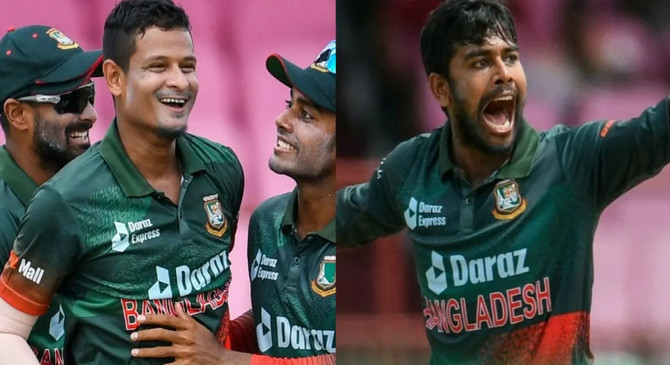 নাসুম ও মিরাজের স্পিন ভেলকিতে অলআউট ওয়েস্ট ইন্ডিজ