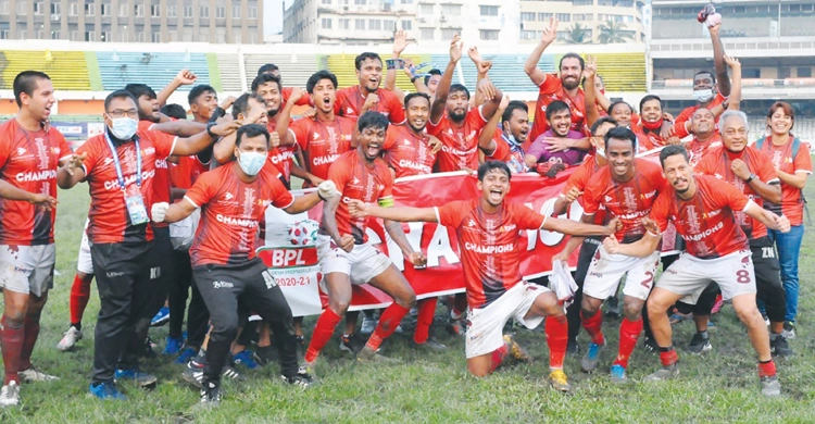 ইতিহাস গড়লো বসুন্ধরা কিংস
