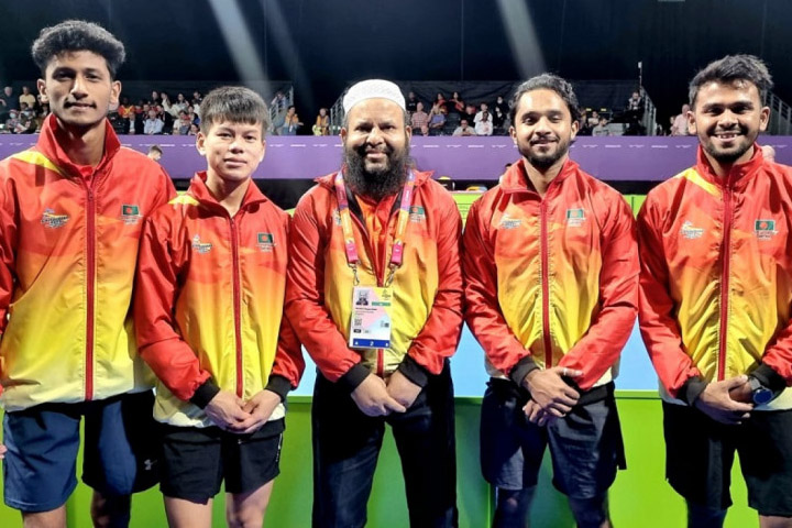 কমনওয়েলথের টেবিল টেনিসে ইতিহাস গড়লো বাংলাদেশ