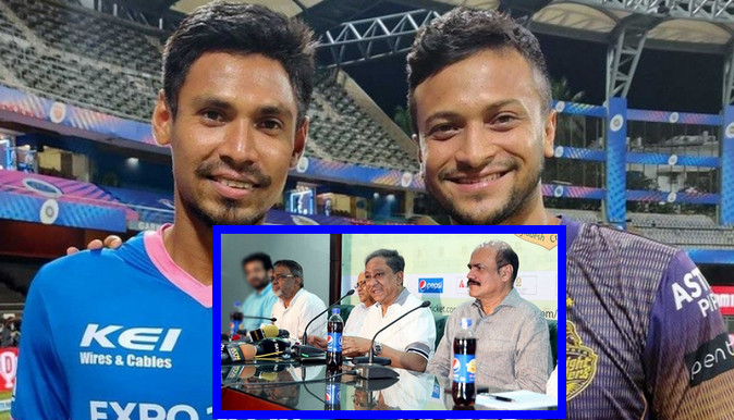 ব্রেকিং নিউজ: বিদেশী লিগে খেলতে পারবে না সাকিব-মুস্তাফিজরা জানিয়ে দিল বিসিবি
