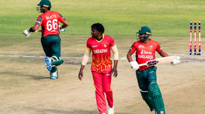 অবিশ্বাস্যভাবে শেষ হলো বাংলাদেশ বনাম জিম্বাবুয়ের মধ্যকার ম্যাচ, দেখেনিন ফলাফল