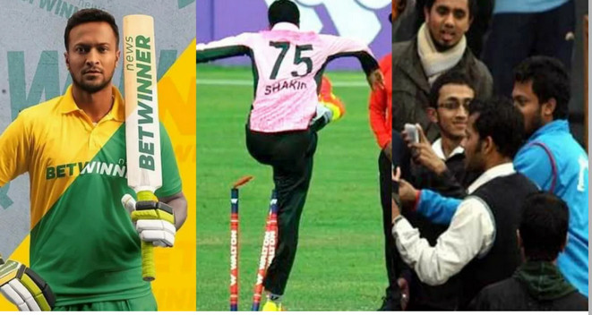 সাকিব যে ক’টানা সেঞ্চুরি করেছেন তার থেকেও বেশি তিনি বিতর্কে জড়িয়েছেন।
