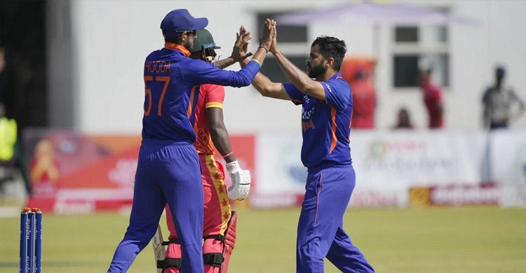শেষ হলো জিম্বাবুয়ে বনাম ভারতের মধ্যকার ম্যাচ, দেখেনিন ফলাফল
