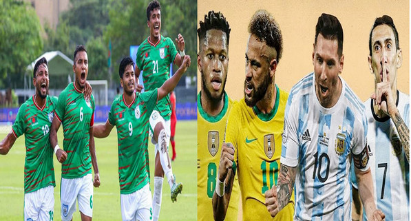 সর্বশেষ ফিফা র্যাংকিংয়ে একই অবস্থানে ব্রাজিল-আর্জেন্টিনা, দেখেনিন বাংলাদেশের অবস্থান