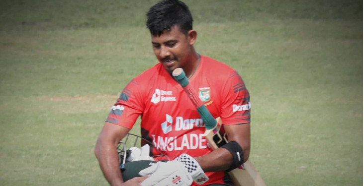 মোসাদ্দেকের ১৫৪ স্ট্রাইক রেটের ব্যাটিং বাংলাদেশের লড়াকু সংগ্রহ