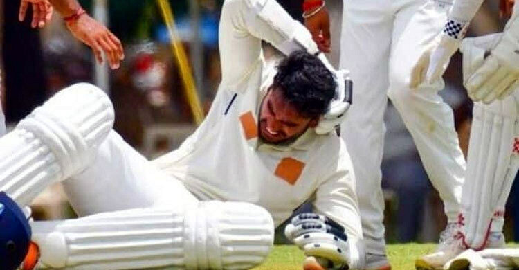 ব্রেকিং নিউজ: মাথায় বল লেগে হাসপাতালে ভারতের তারকা ক্রিকেটার