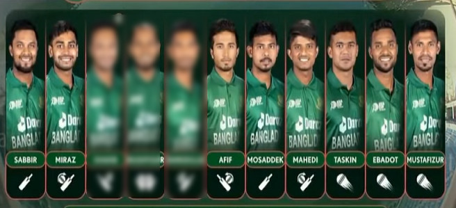 তিন পরিবর্তন নিয়ে আরব আমিরাতের বিপক্ষে বাংলাদেশের শক্তিশালী একাদশ ঘোষণা