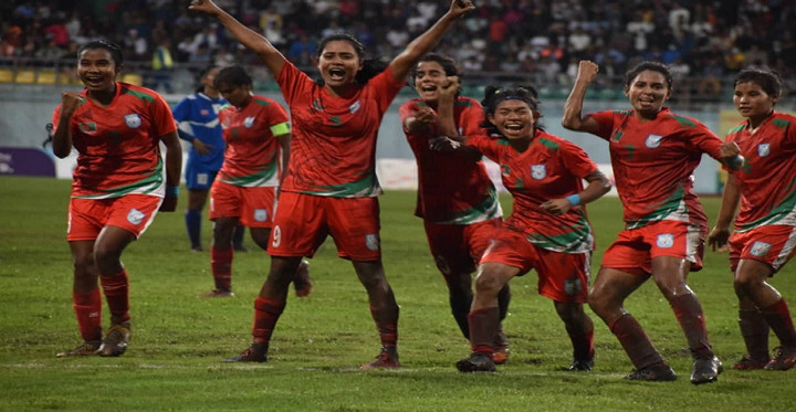 সাফের ইতিহাস পাল্টে দিয়ে এক আসরে সর্বোচ্চ গোলের রেকর্ড গড়লো বাংলাদেশ
