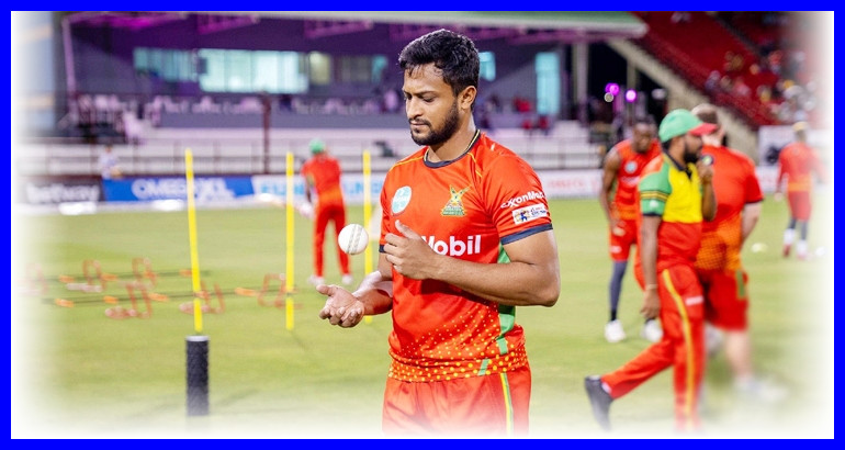 বল হাতে চমক দেখালেন সাকিব