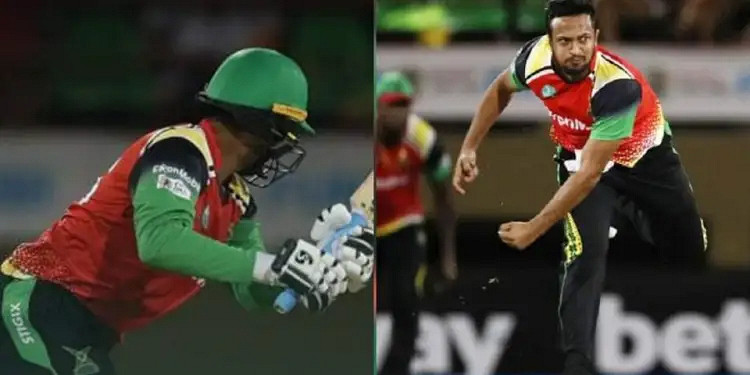 শেষ হলো সেইন্ট লুসিয়া বনাম সাকিবের গায়ানা অ্যামাজনের মধ্যকার ম্যাচ, দেখেনিন ফলাফল