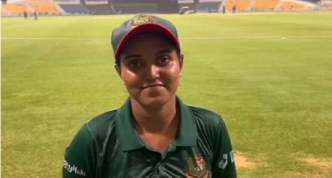 পুরো ক্রিকেট দুনিয়াকে নিজেদের উন্নতি দেখাতে চান নিগার সুলতানা