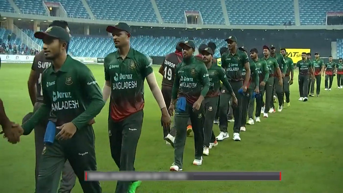 হাড্ডাহাড্ডি লড়াইয়ে শেষ হলো বাংলাদেশ বনাম আরব আমিরাতের মধ্যকার ম্যাচ, দেখেনিন ফলাফল