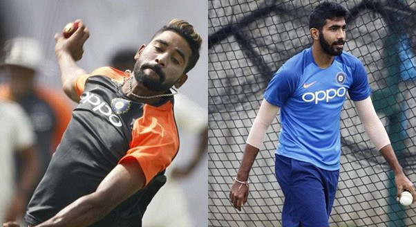 ভারতের স্কোয়াডে বুমরাহর বদলি সিরাজ
