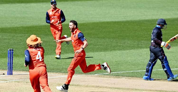 নেদারল্যান্ডসের বোলিং তোপে নামিবিয়ার মাঝাড়ি সংগ্রহ