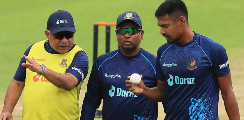 আমরা মোস্তাফিজের সেরা ডেলিভারি ‘স্লোয়ার বল’ নিয়ে বিশেষ কাজ করছি: শ্রীধরন শ্রীরাম