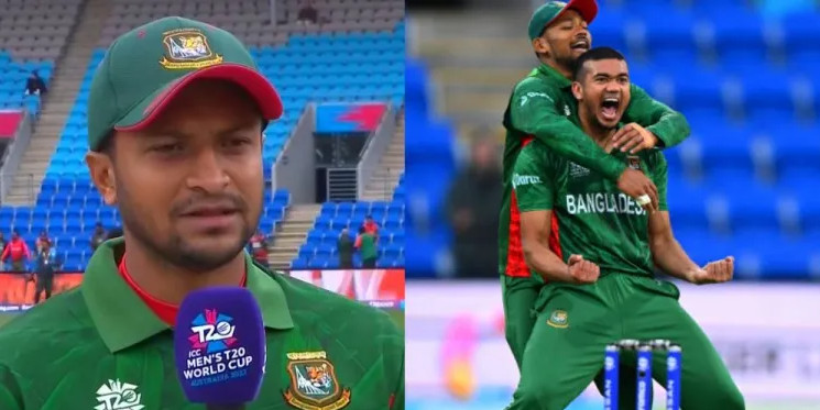 ম্যাচ জয়ের কৃতিত্ব যাদের দিলেন অধিনায়ক সাকিব