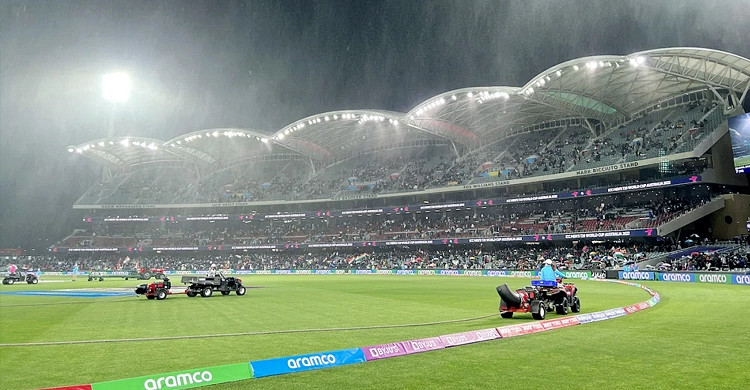 ম্যাচ শুরুর সময় জানা গেল, ১৬ ওভারে বাংলাদেশ করতে হবে
