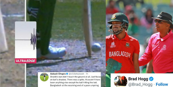 আবারও বাজে আম্পায়ারিং, সাকিবের ‘ভুল আউট’ নিয়ে টুইটারের সমালোচনার ঝড়