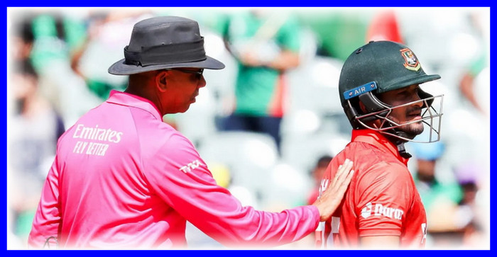 সাকিবকে আউট দেয়া সেই আম্পায়ারকে বাদ দিল আইসিসি