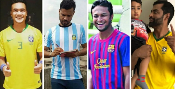 বাংলাদেশ জাতীয় ক্রিকেট দলের অধিকাংশই ক্রিকেটার আর্জেন্টিনার সাপোর্টার, দেখেনিন কে কোন দলকে সাপোর্ট