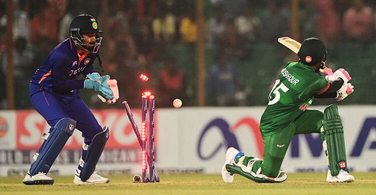 শেষ হলো বাংলাদেশ বনাম ভারতের মধ্যকার শেষ ওয়ানডে ম্যাচ, দেখেনিন ফলাফল