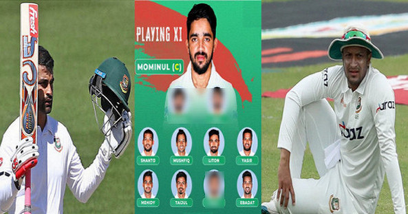 ভারতের বিপক্ষে প্রথম টেস্টে শক্তিশালী একাদশ নিয়ে মাঠে নামছে বাংলাদেশ, দেখেনিন একাদশ