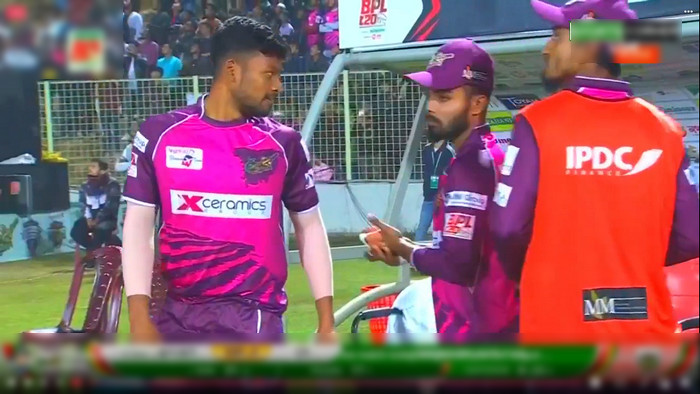 তৌহিদ হৃদয় ও জাকির হাসানের ঝড়ো ব্যাটিংয়ে খুলনাকে বিশাল রানের টার্গেট দিল সিলেট