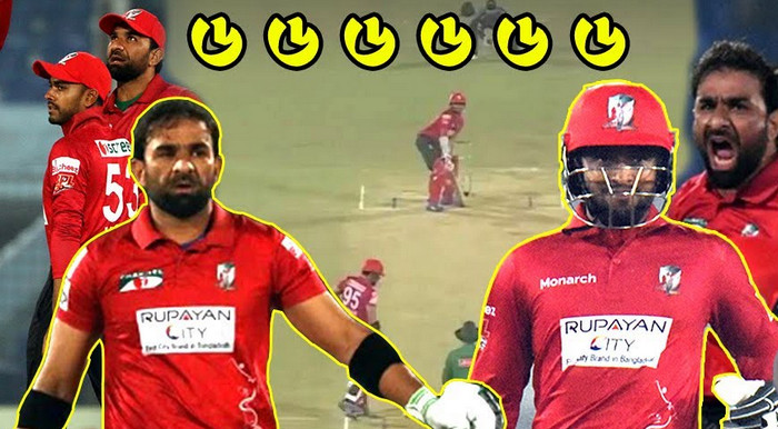 ইফতিখারের ব্যাটিং ঝড়: ৬,৬,৬,৬,৬,৬ আবারও ৬ বলে ৬ ছক্কা দেখলো ক্রিকেট বিশ্ব