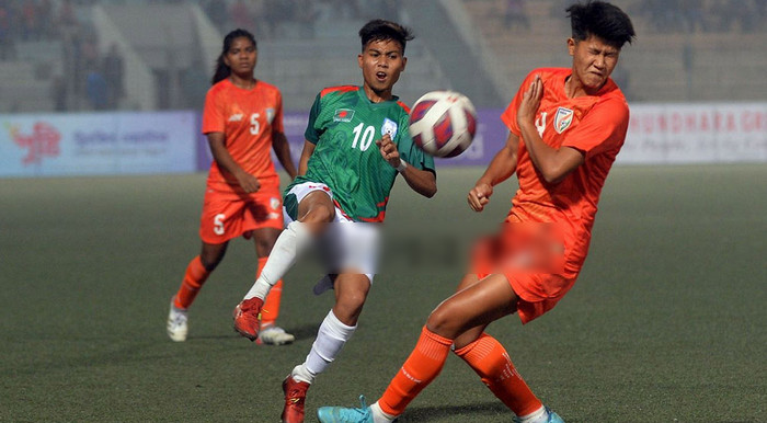 হাড্ডাহাড্ডি লড়াইয়ে শেষ হলো বাংলাদেশ বনাম ভারতের মধ্যকার ম্যাচ, দেখেনিন ফলাফল