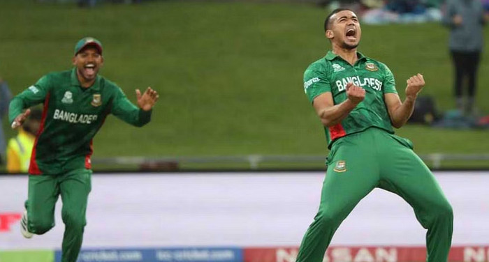 ইংল্যান্ড অনেক বড় দল কিন্তু ঘরের মাঠে আমরাও শক্তিশালী: তাসকিন আহমেদ