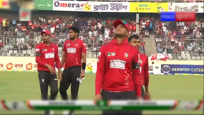 হাড্ডাহাড্ডি লড়াইয়ে শেষ হলো বরিশাল ও রংপুরের মধ্যকার ম্যাচ, দেখেনিন ফলাফল