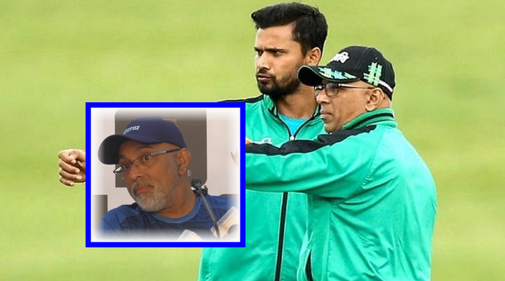 মাশরাফির জাতীয় দলে ফেরার বিষয়ে সরাসরি যা বললেন হাথুরুসিংহে