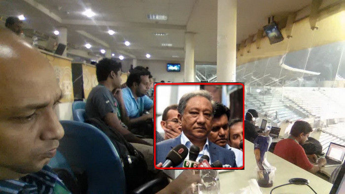 প্রেসবক্স নিয়ে বিসিবির অবহেলা