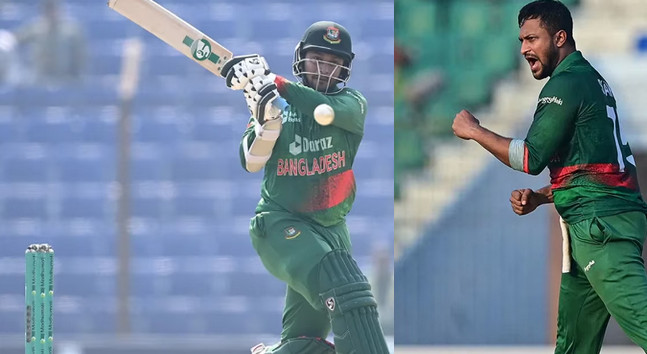 ৬ হাজার রান ও ৩০০ উইকেট নিয়ে সাকিবের ইতিহাস