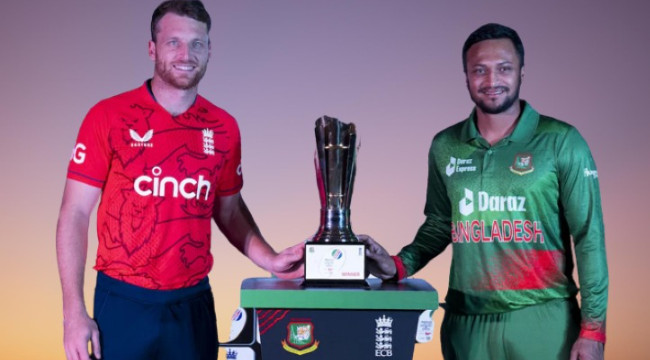 শেষ হলো বাংলাদেশ বনাম ইংল্যান্ডের মধ্যকার প্রথম টি-২০ ম্যাচের টস, দেখেনিন ফলাফল