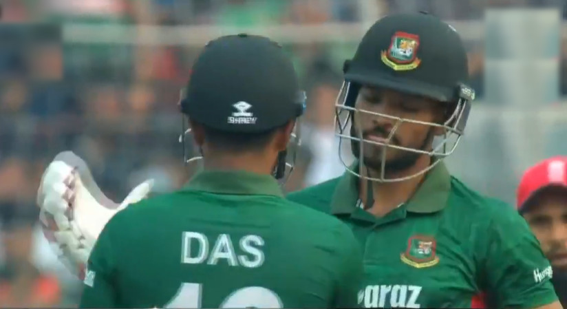 মিরপুরে শান্ত ও লিটনের ব্যাটিং দেখছে ক্রিকেট বিশ্ব