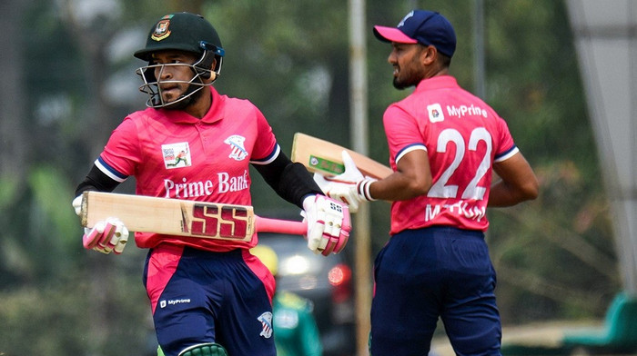 শেষ হলো প্রাইম ব্যাংক ও সিটি ক্লাবের মধ্যকার ম্যাচ, দেখেনিন ফলাফল