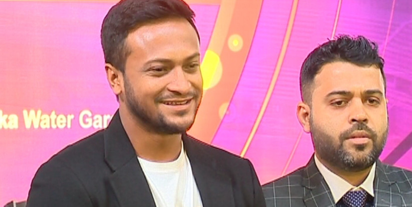 দুবাই গেলেন সাকিব আল হাসান