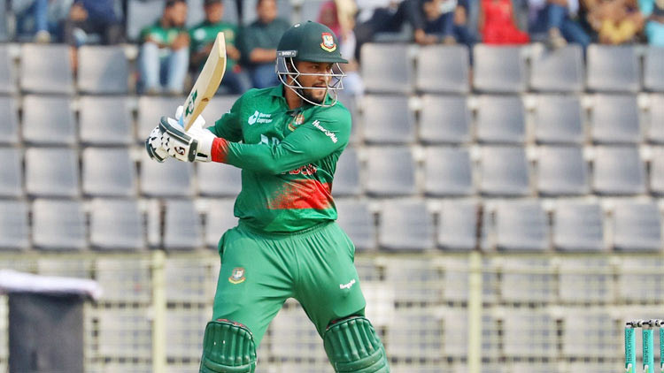 বাংলাদেশের দ্বিতীয় ব্যাটার হিসেবে নতুন রেকর্ড গড়লেন সাকিব