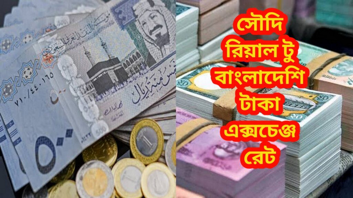 দেখেনিন আজকের সৌদি রিয়াল রেট কত