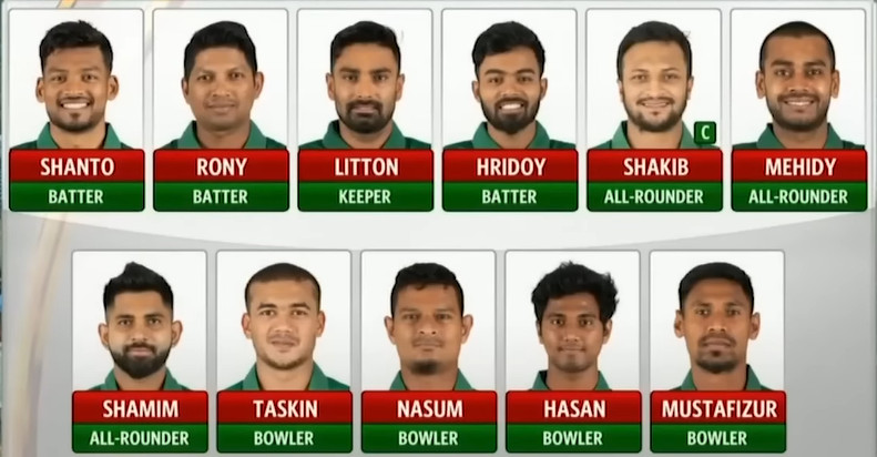 শেষ হলো টস, দেখেনিন দুই দলের একাদশ