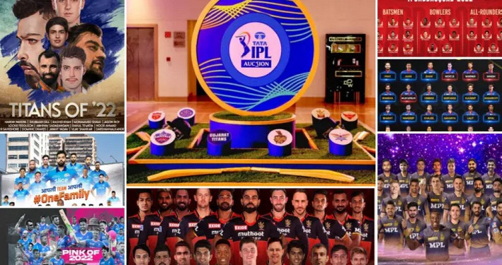 আইপিএল শুরুর আগে, এক নজরে দেখেনিন দশ দলের পূর্নাঙ্গ স্কোয়াড