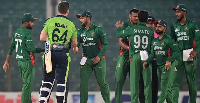 শেষ হলো বাংলাদেশ বনাম আয়ারল্যান্ডের মধ্যকার ৩য় টি-২০ ম্যাচ, দেখেনিন ফলাফল