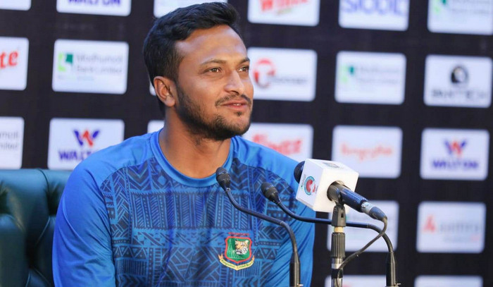 আয়ারল্যান্ডের বিপক্ষে একমাত্র টেস্ট ম্যাচে কম বোলিং করার ব্যাখ্যা দিলেন সাকিব