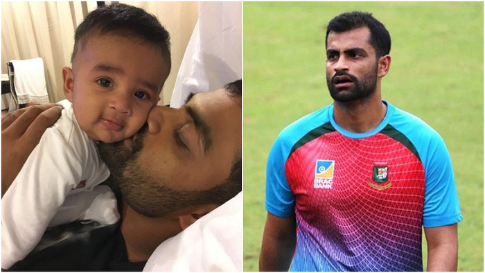 ব্রেকিং নিউজ: অসুস্থ ছেলেকে নিয়ে সিঙ্গাপুরে ওয়ানডে অধিনায়ক তামিম