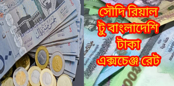 বাড়লো সৌদি রিয়াল রেট, দেখেনিন আজকের রেট