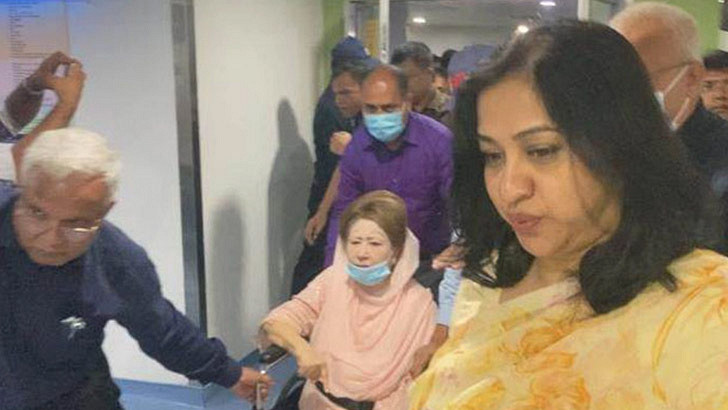 ব্রেকিং নিউজ: খালেদা জিয়ার শারীরিক অবস্থা নিয়ে যা জানাল বিএনপি